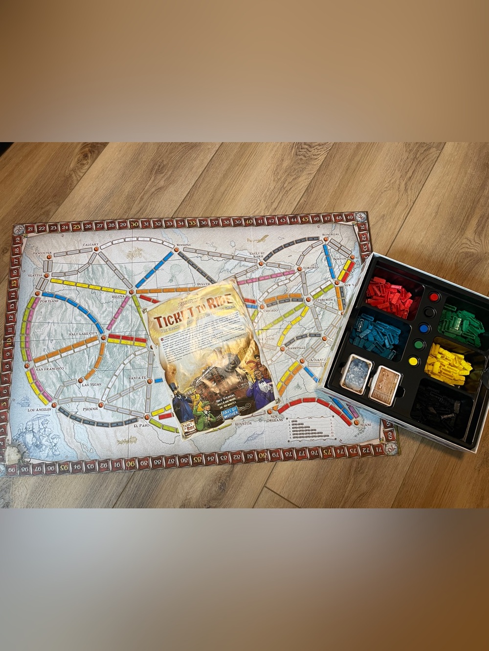 Ticket To Ride Board Game - Picture 2 of 7